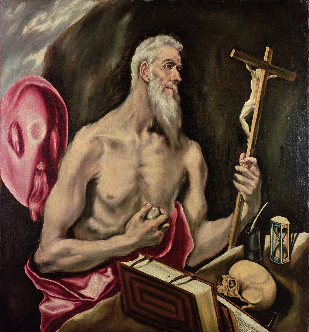 Sankt Jerome af El Greco