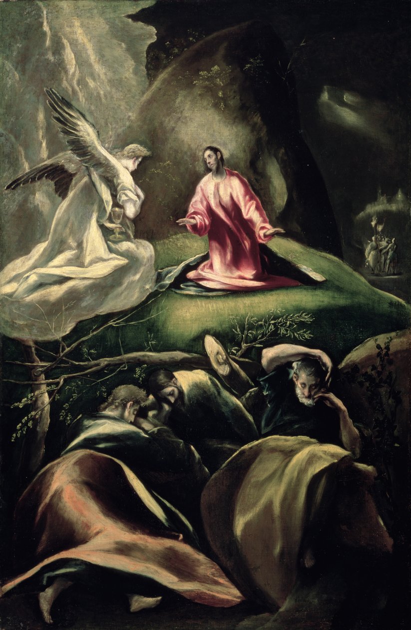 Kvalen i haven af El Greco