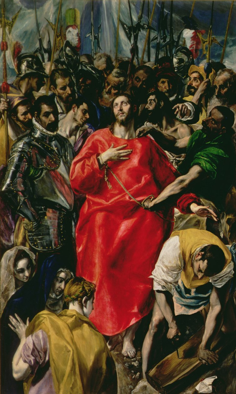 Kristi afklædning, 1577-79 af El Greco