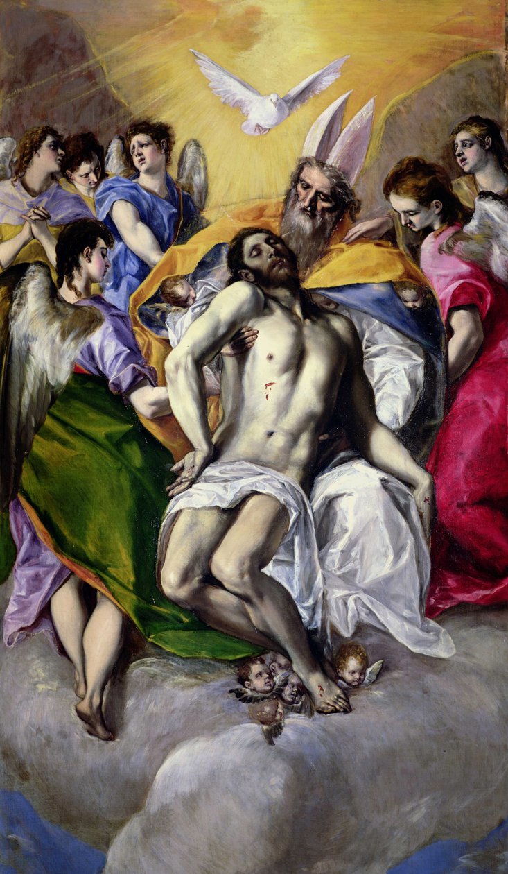 Treenigheden, 1577-79 af El Greco