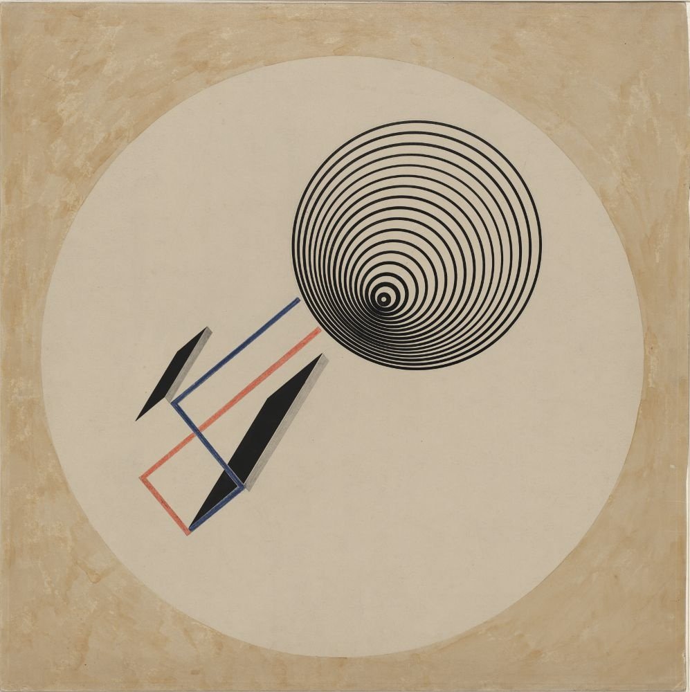 Spiralformet af Eliezer Markowich Lissitzky