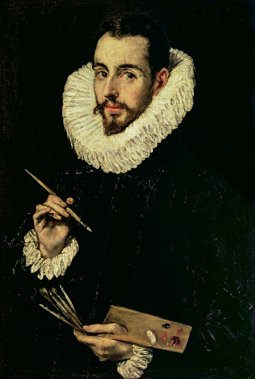 Portræt af Jorge Manuel Theotokopoulos (1578-1631) af El Greco