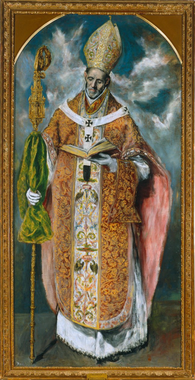 Sankt Ildefonso (maleri) af El (1541-1614) Greco