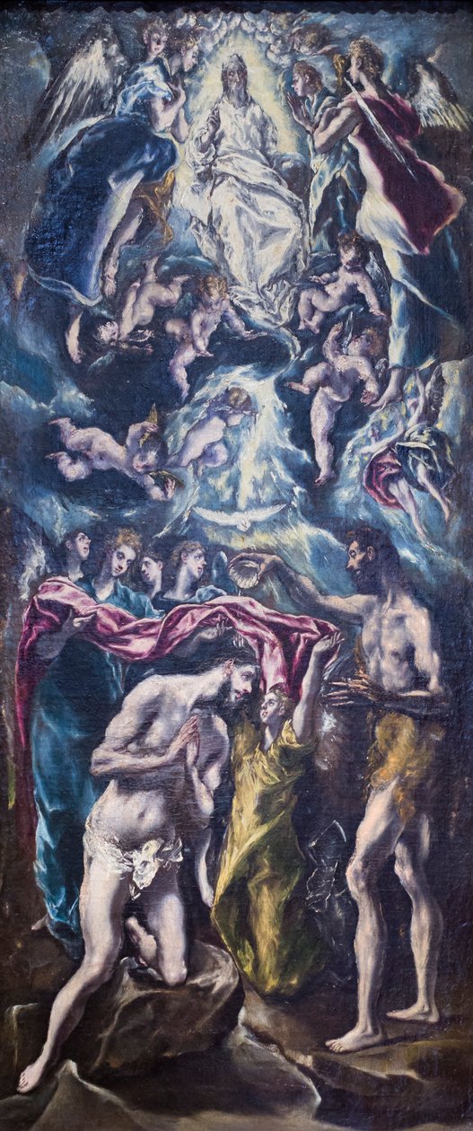 Kristi dåb af El (1541 1614) Greco