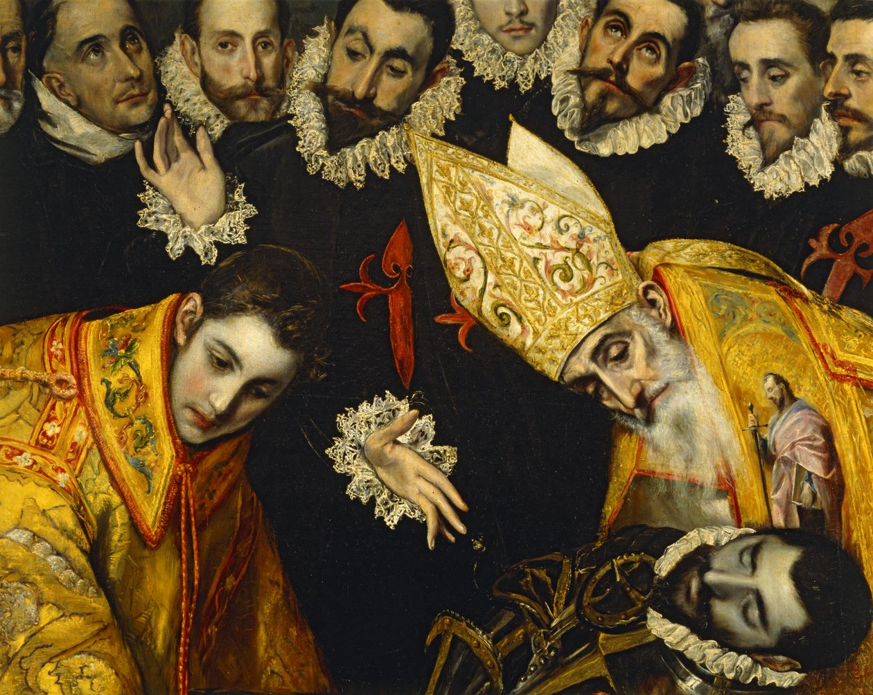 Begravelsen af greven af Orgaz af El (1541-1614) Greco