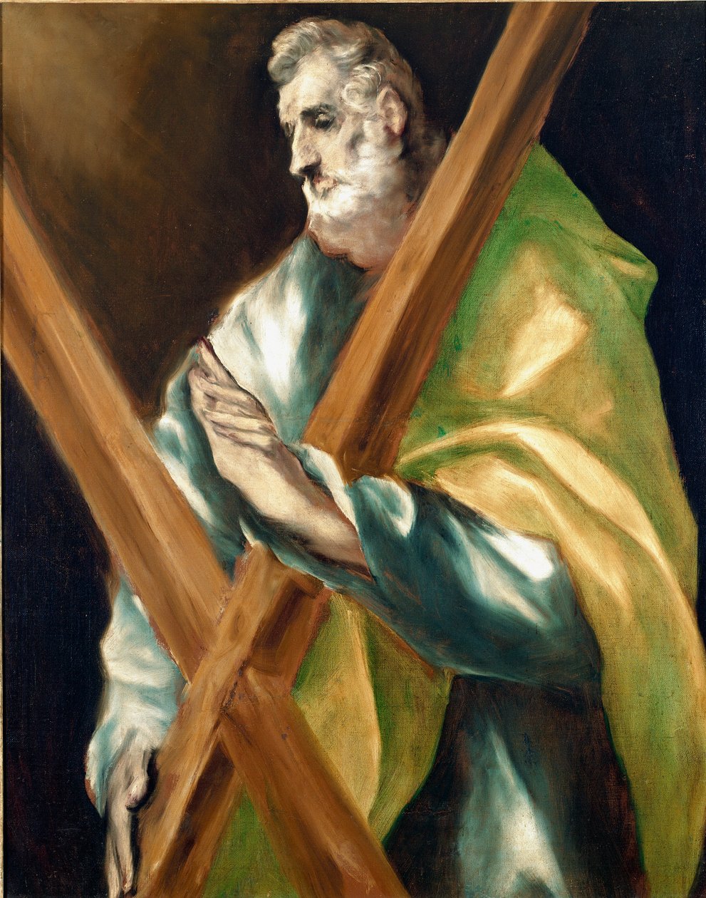 Apoter Sankt Andre. Maleri af Domenikos Theotokopoulos dit El Greco (1540-1614) af El Greco