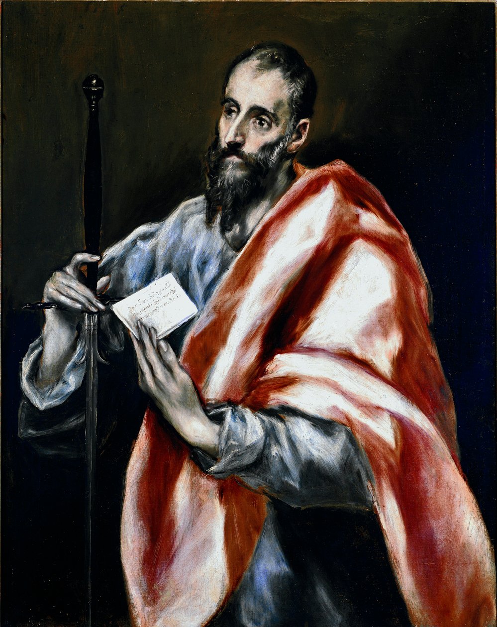 Apoter Saint Paul. Maleri af Domenikos Theotokopoulos dit El Greco (1540-1614) af El Greco