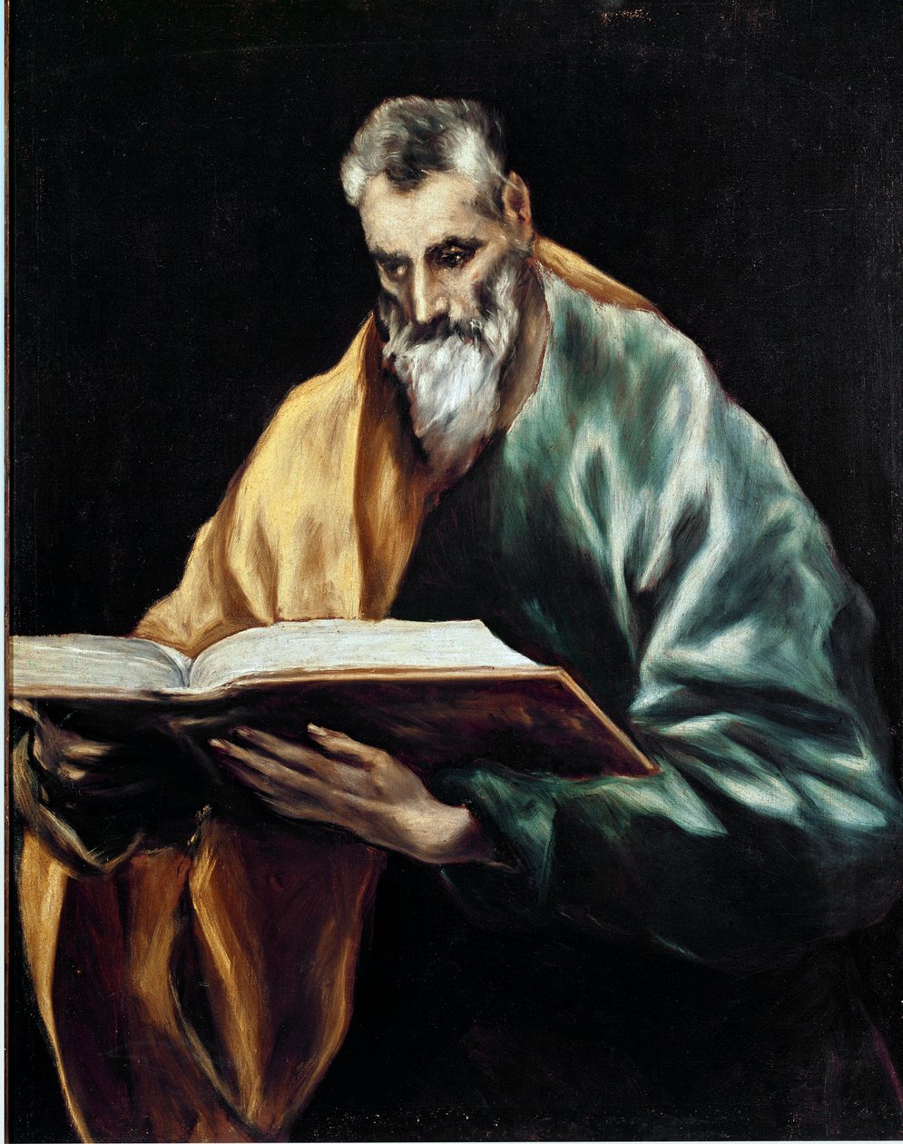 Apoter Saint Simon. Maleri af Domenikos Theotokopoulos dit El Greco (1540-1614) af El Greco