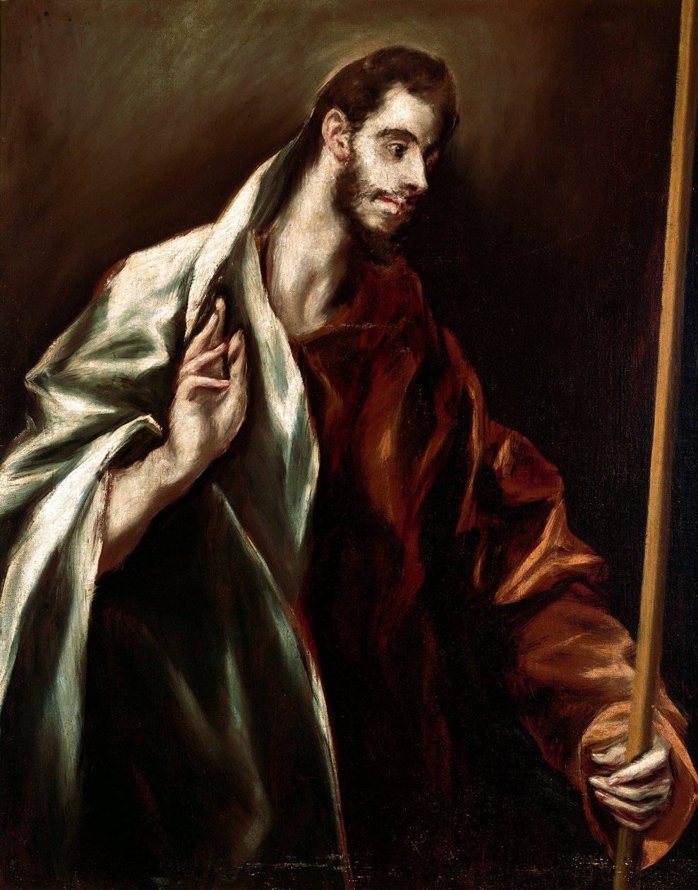 Apoter Sankt Thomas. Maleri af Domenikos Theotokopoulos dit El Greco (1540-1614) af El Greco
