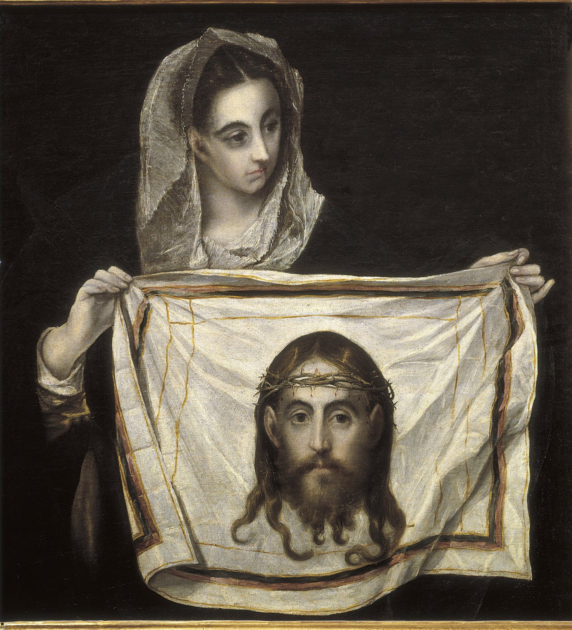 Sankt Veronica og sløret af El Greco