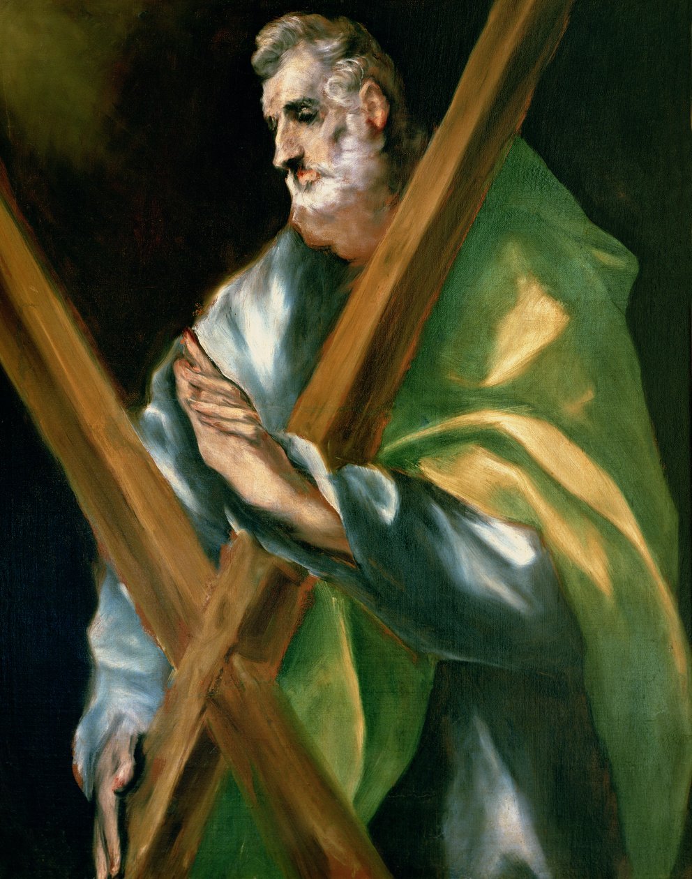 St. Andrew (olie på lærred) af El Greco