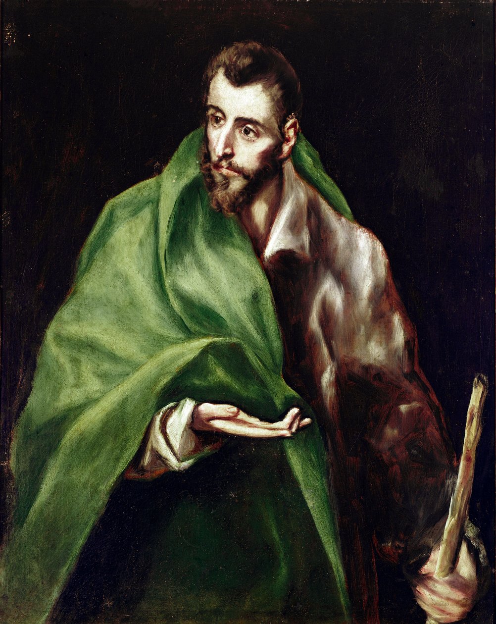 Apoteren Saint James Maggiore. Maleri af Domenikos Theotokopoulos dit El Greco (1540-1614) af El Greco