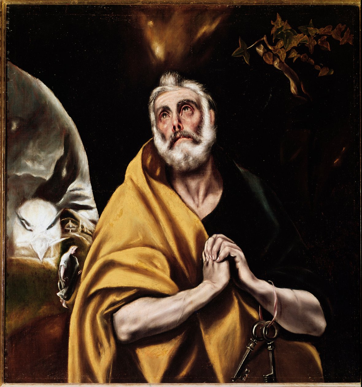 The Tears of Saint Peter (olie på lærred, ca. 1594-1604) af El Greco