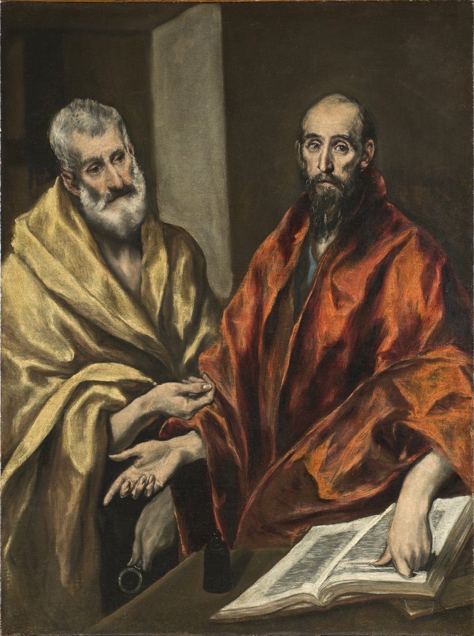 Sankt Peter og Sankt Paulus, ca. 1605-8 af El Greco