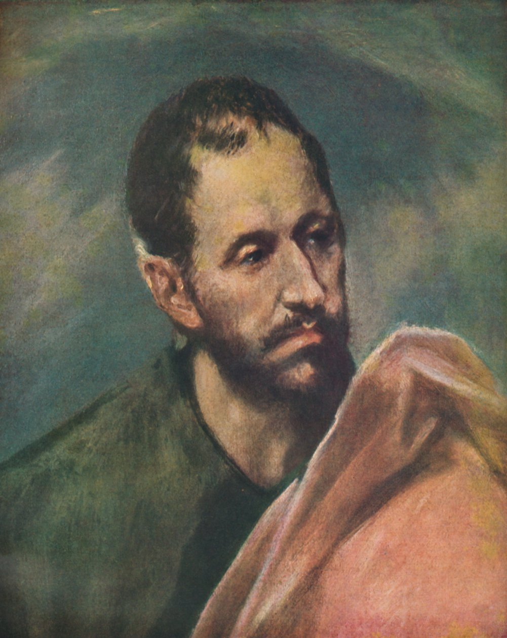 Als Apostel Jacobus Minor, Sankt Jakob den Yngre, c1600, 1938 af El Greco
