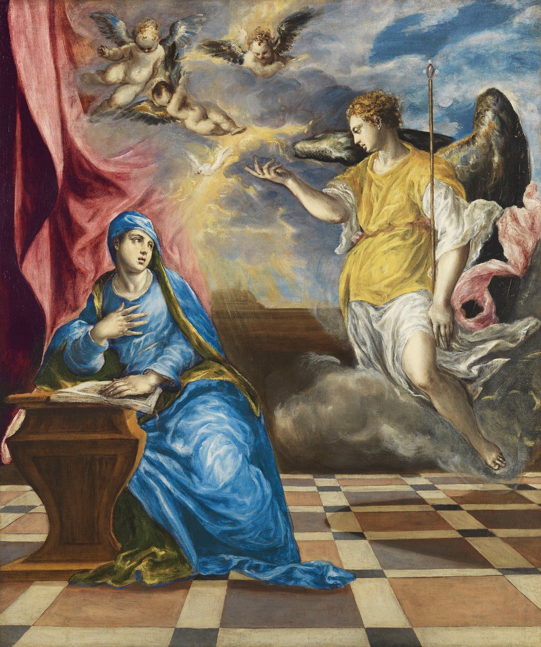 Mariæ bebudelse af El Greco