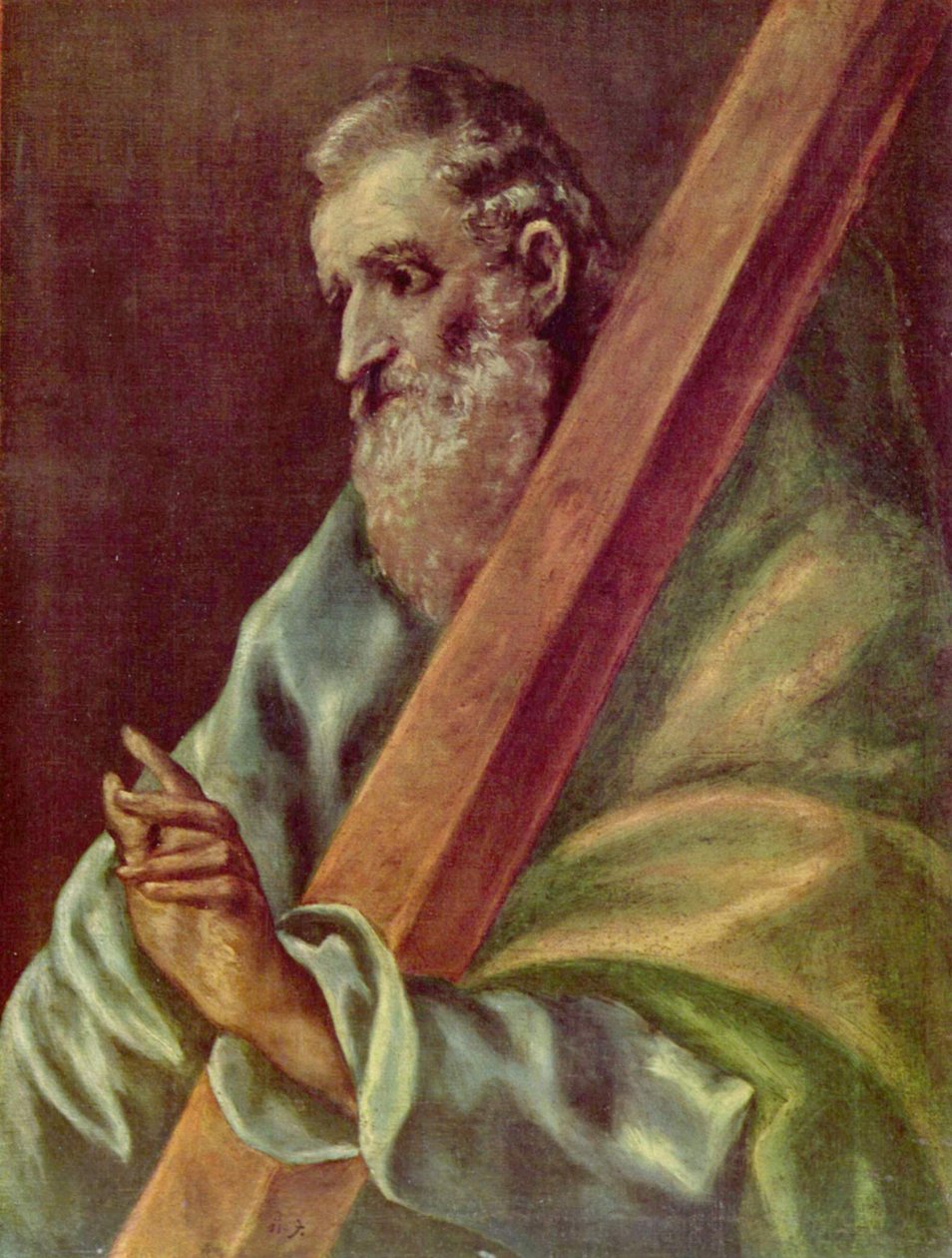 Apostel Sankt Andreas af El Greco