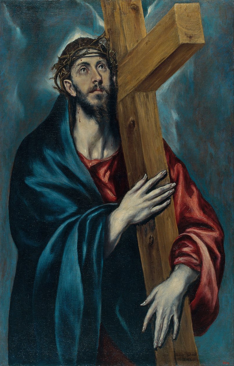 Kristus bærer korset af El Greco