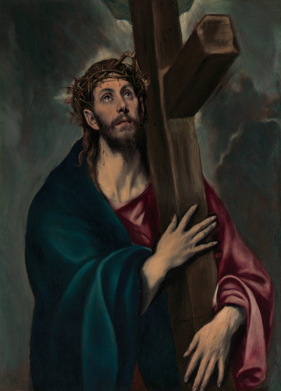 Kristus der bærer korset, ca. 1577-87. af El Greco