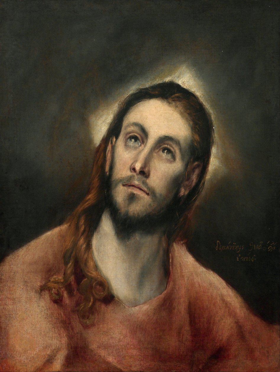 Kristus i bøn af El Greco
