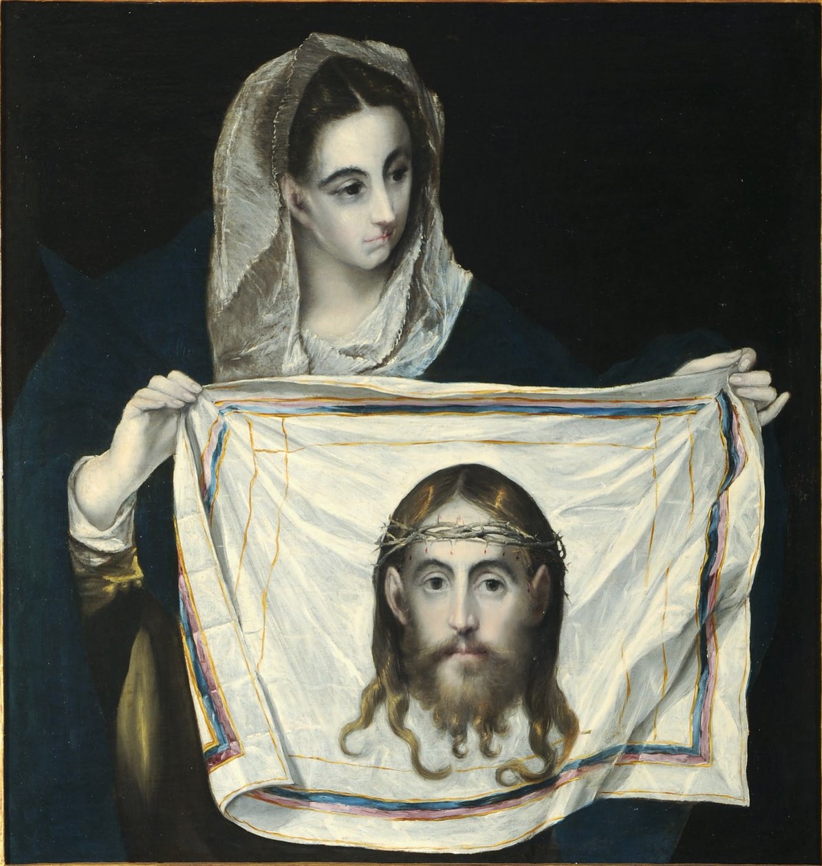 Veronica med det hellige ansigt af El Greco