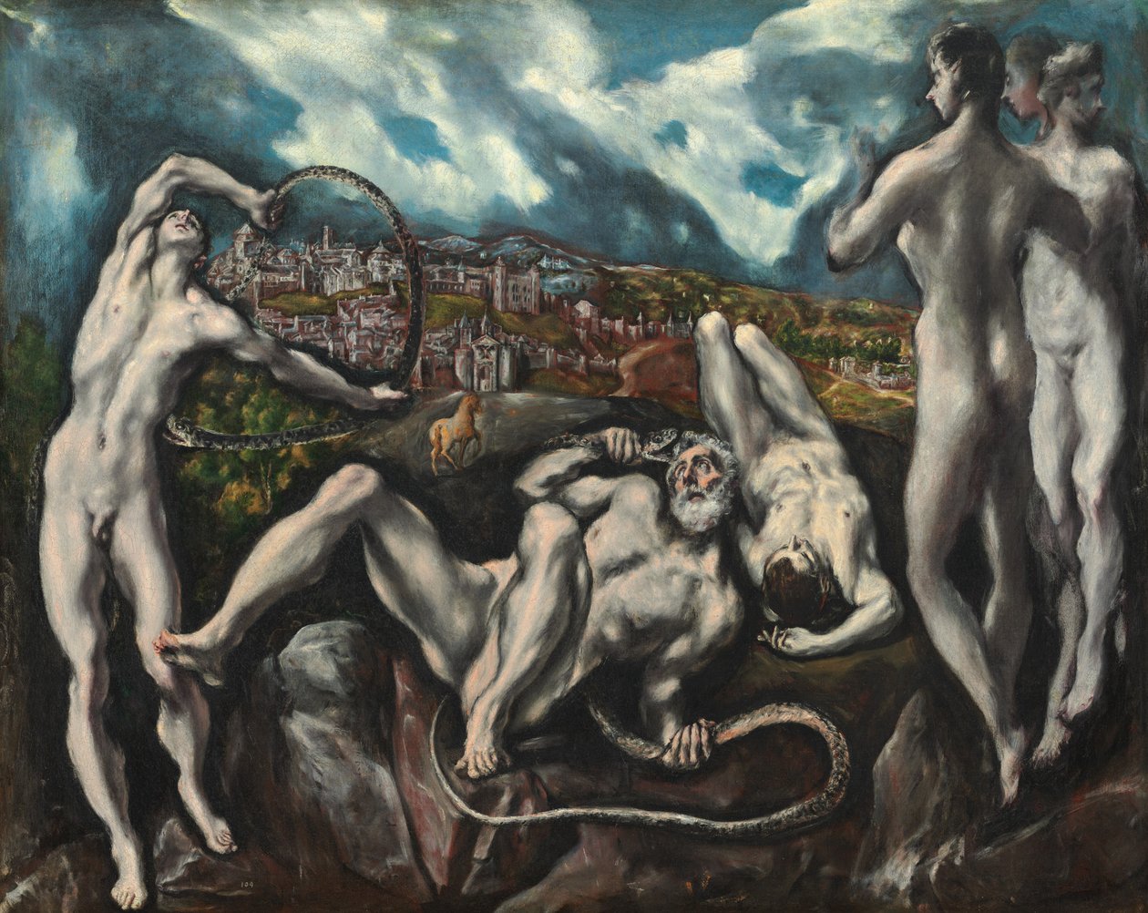 Laocoön, ca. 16101614. af El Greco