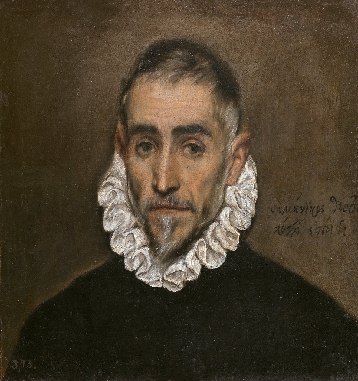 Portræt af en ukendt herre, ca.1594 af El Greco