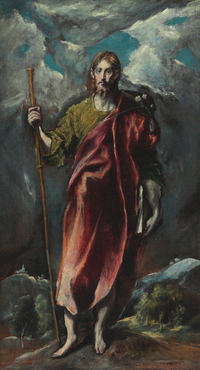 Sankt Jakob den Store af El Greco