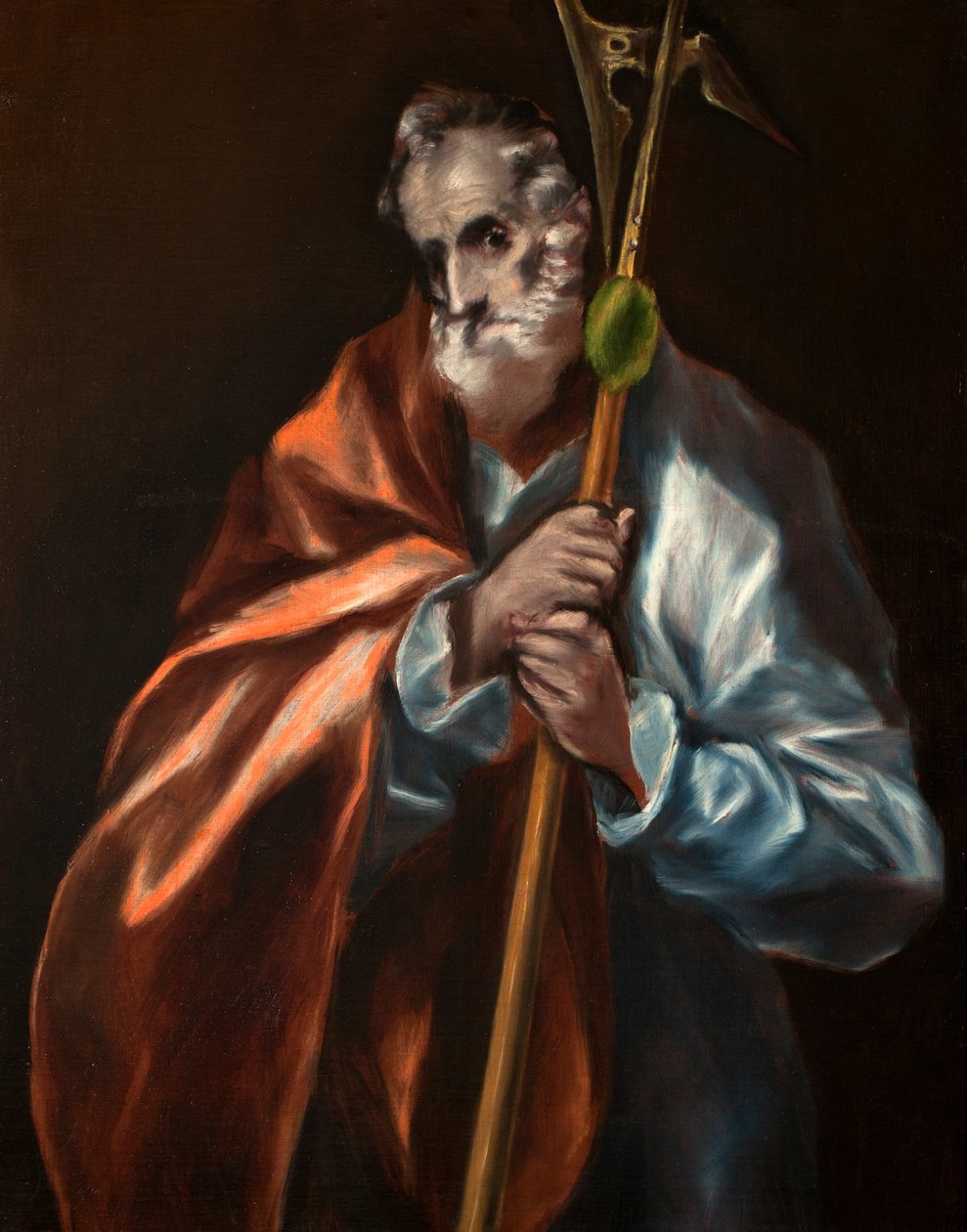 Spansk: San Judas Tadeo Apostel St Thaddeus (Jude) af El Greco