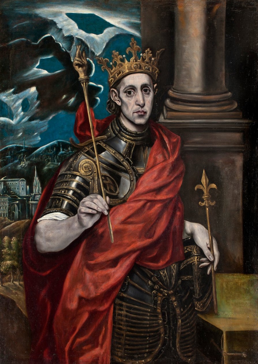 Sankt Ludvig, konge af Frankrig af El Greco