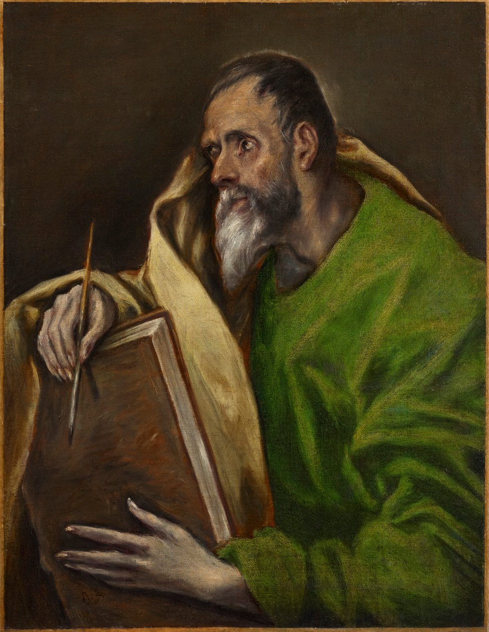 Sankt Lukas af El Greco
