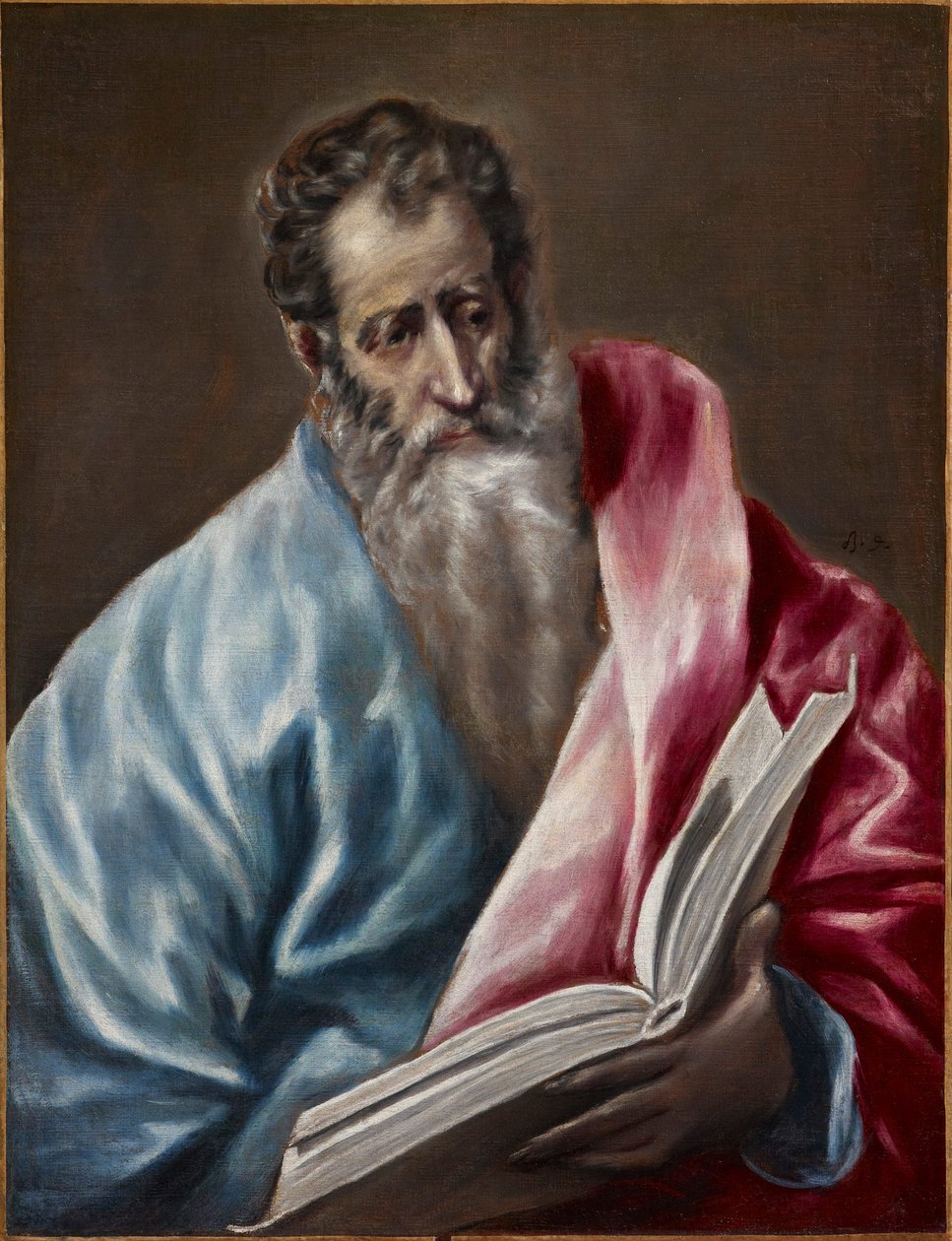 Sankt Matthæus af El Greco