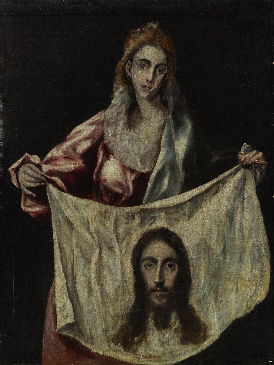 Sankt Veronica holder sløret af El Greco