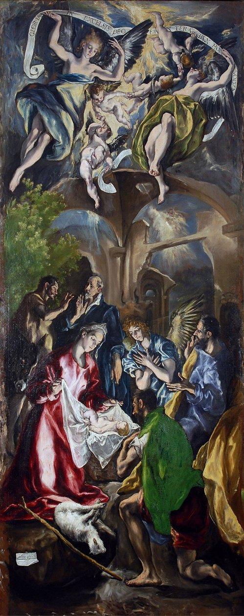 Hyrdernes tilbedelse af El Greco