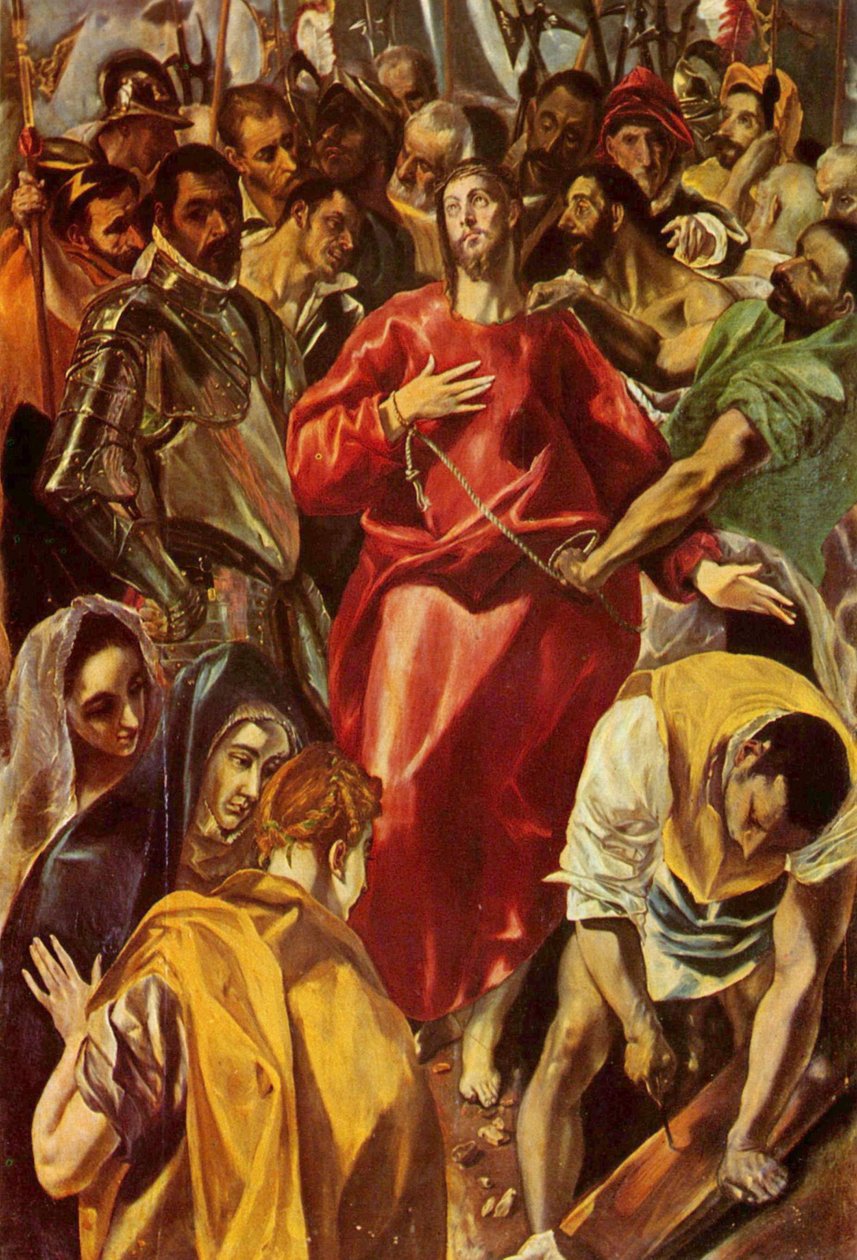 Afklædningen af Kristus af El Greco