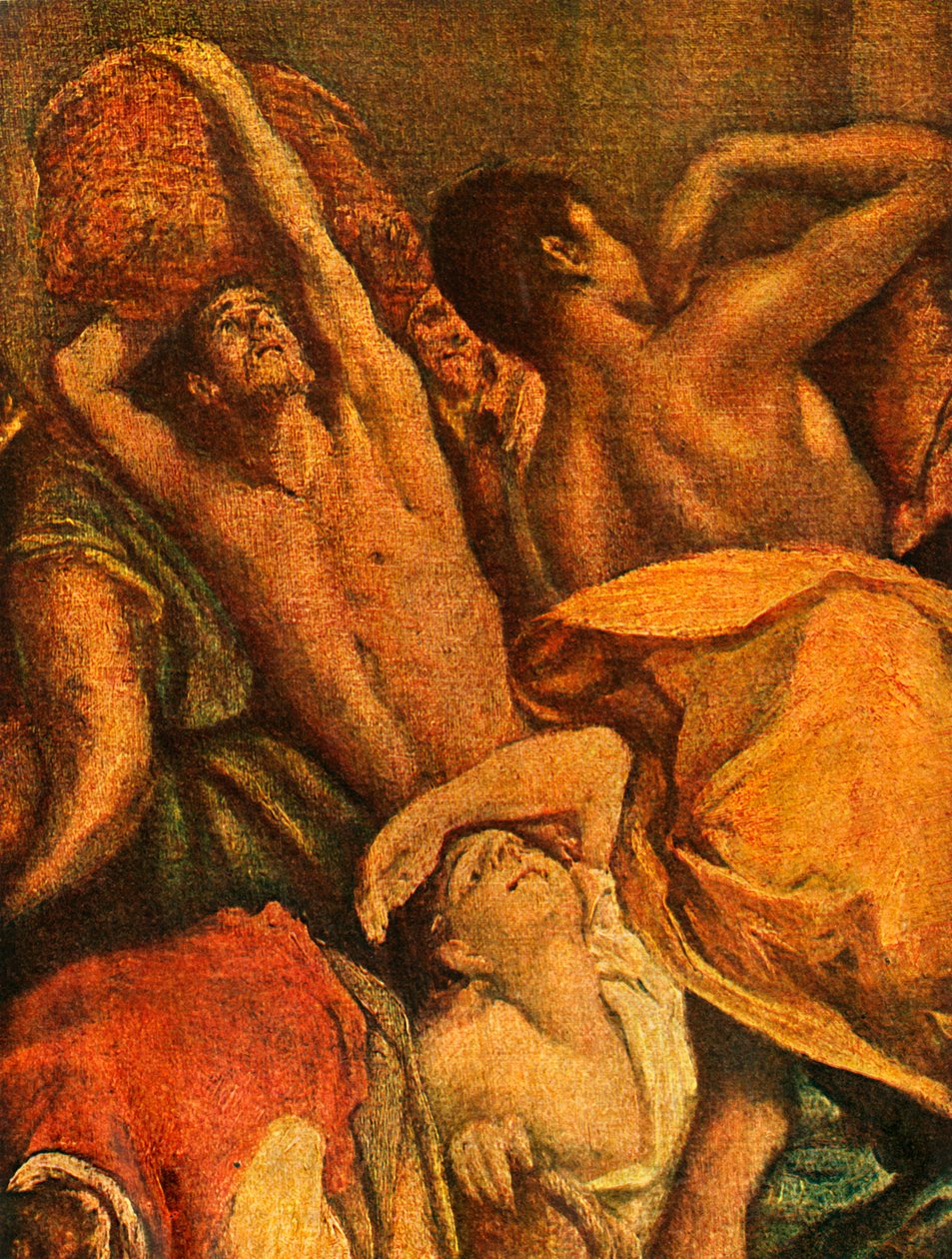 Uddrivelsen af pengeudlånere fra templet, c1600, 1938 af El Greco