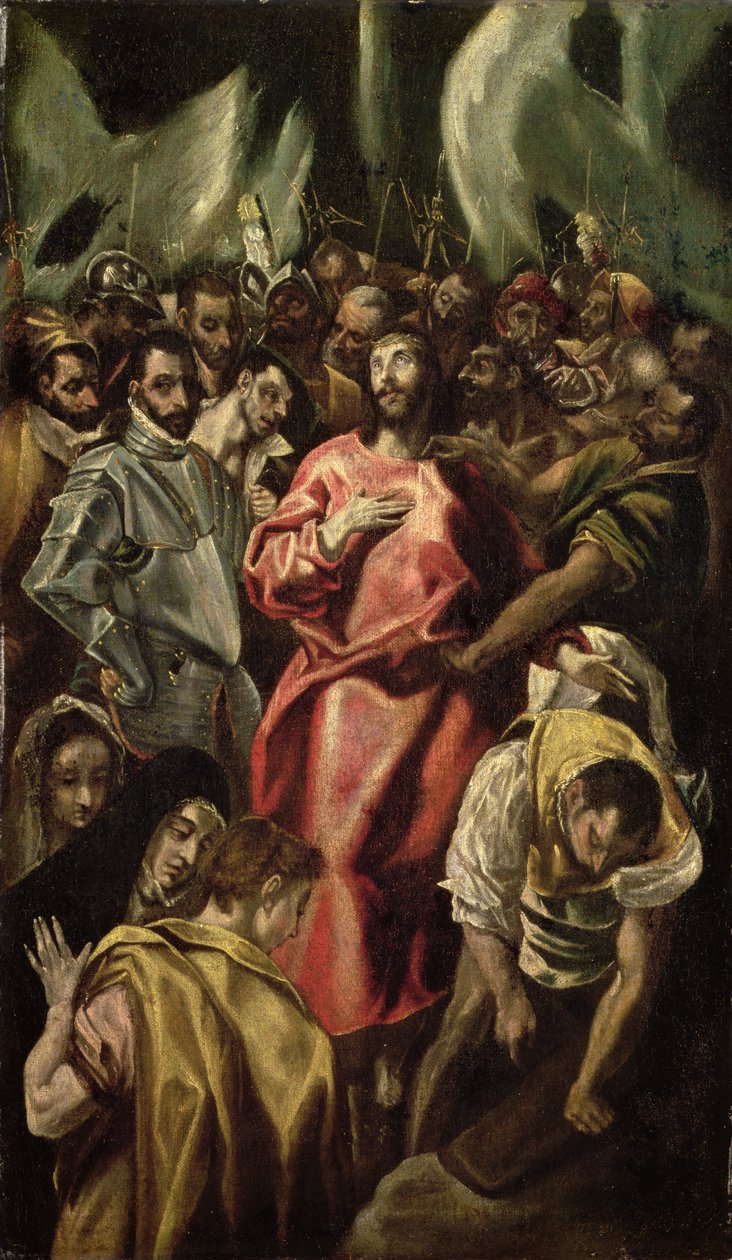 Den hånede Kristus af El Greco