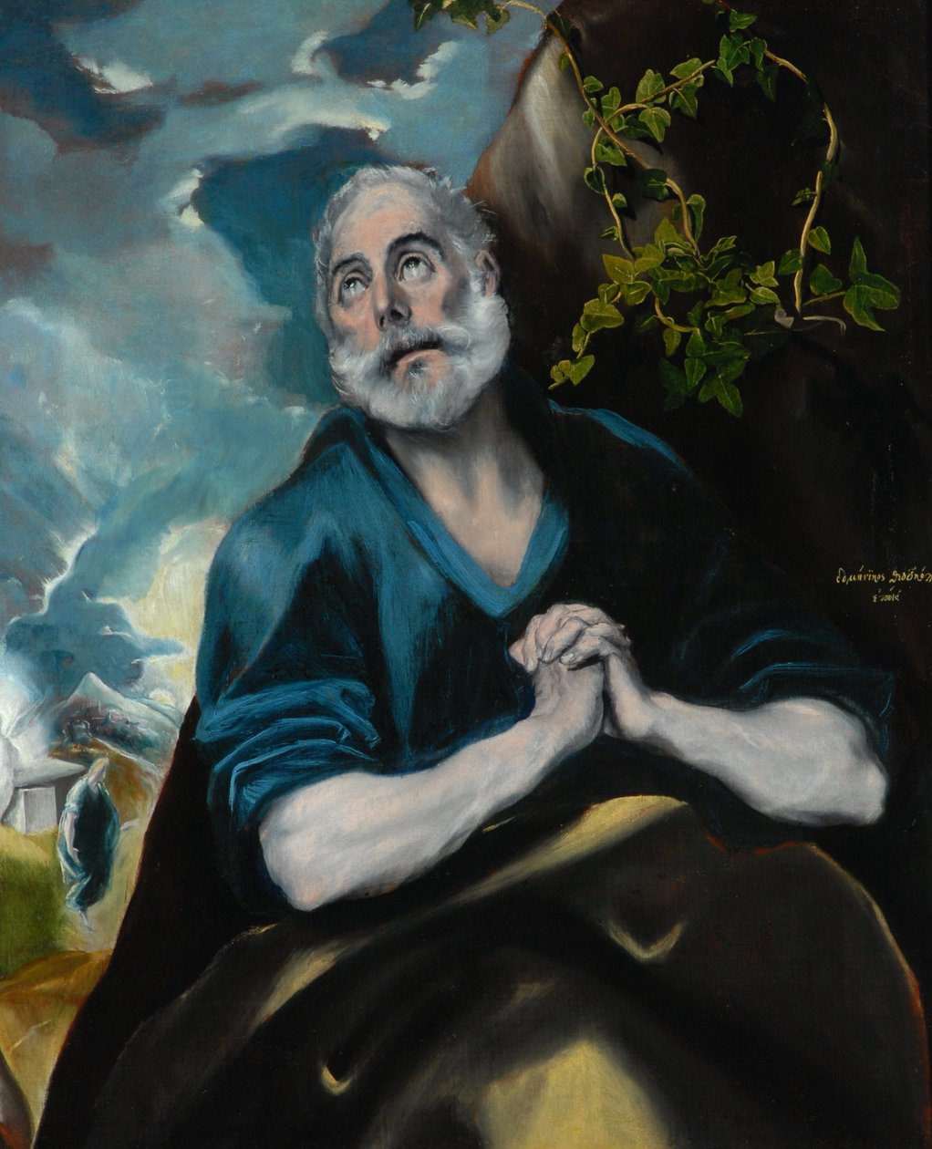 Sankt Peters tårer af El Greco