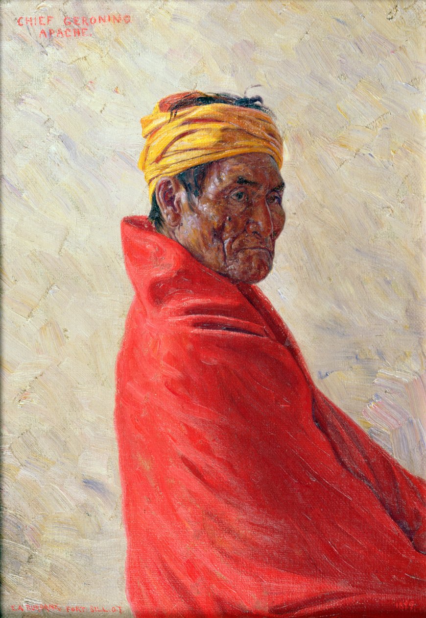 Høvding Geronimo af Elbridge Ayer Burbank