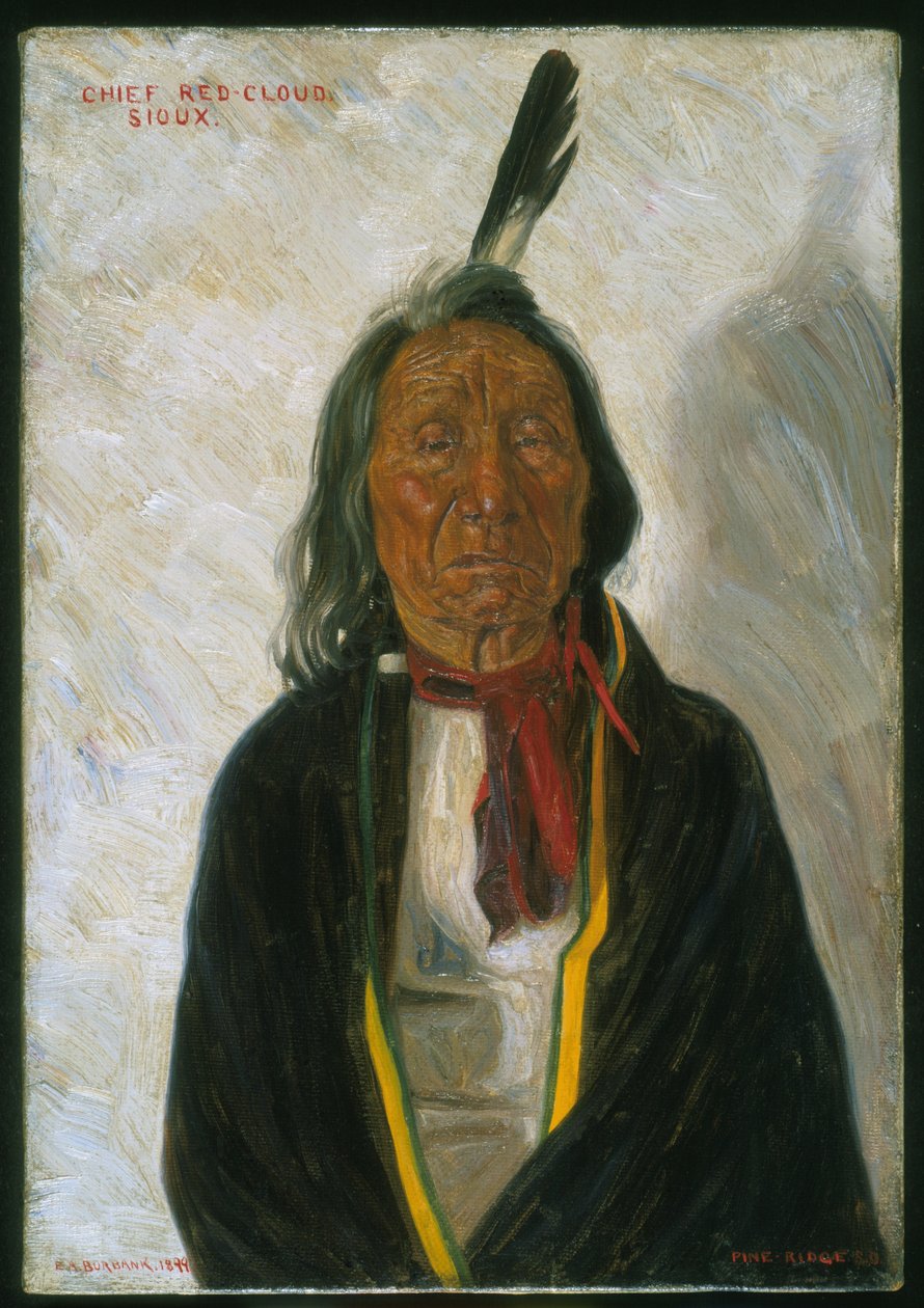 Chief Red Cloud af Elbridge Ayer Burbank