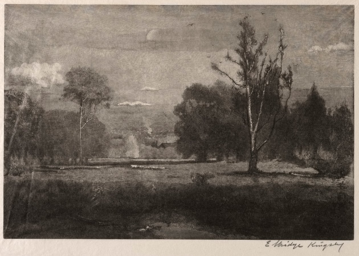 En morgen, 1887. af Elbridge Kingsley