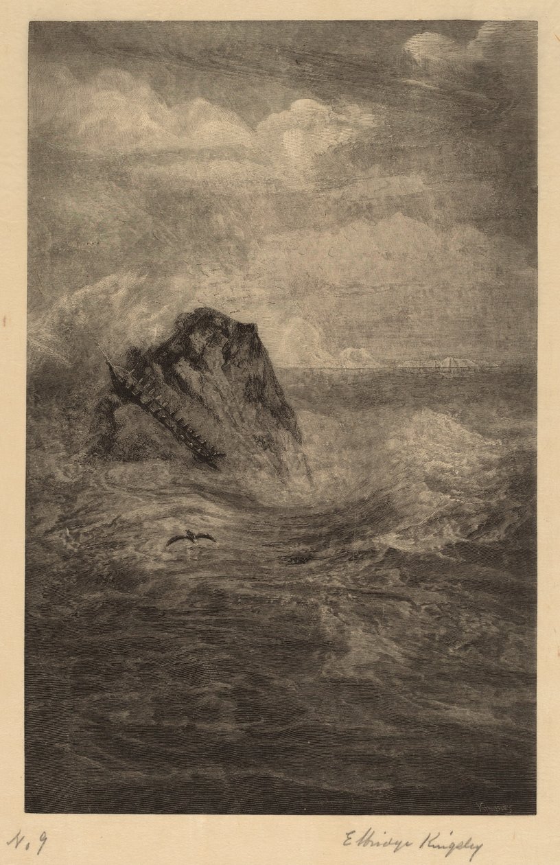 En klippe i havet af Elbridge Kingsley