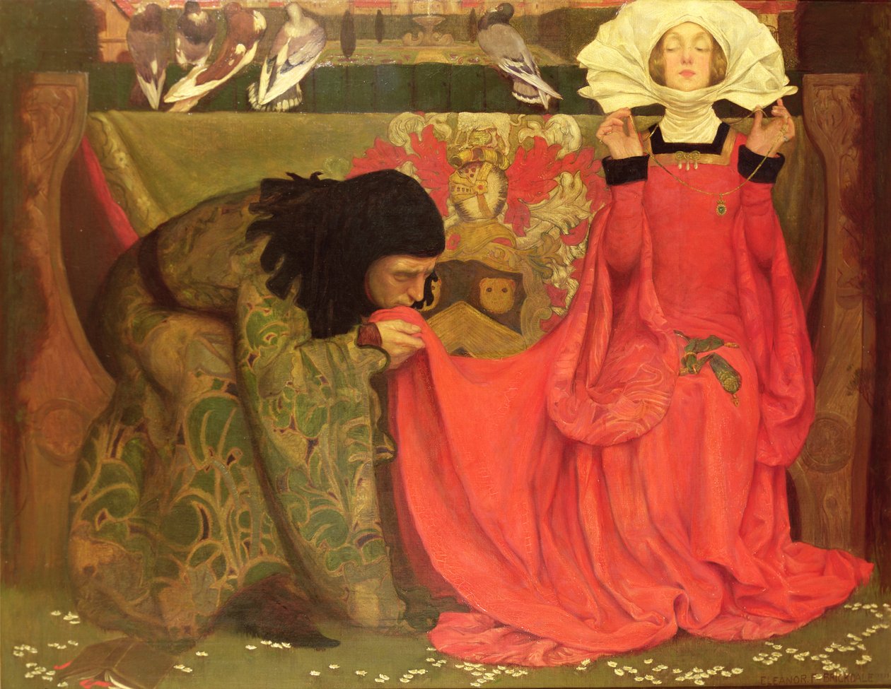 Den blege teint af ægte kærlighed af Eleanor Fortescue Brickdale