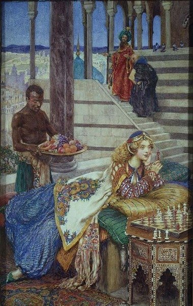 Fair Enid af Eleanor Fortescue Brickdale