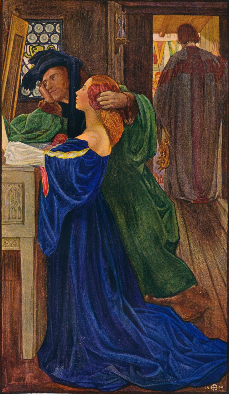 Jeg har giftet mig med en kone, og derfor kan jeg ikke komme, 1900 af Eleanor Fortescue Brickdale