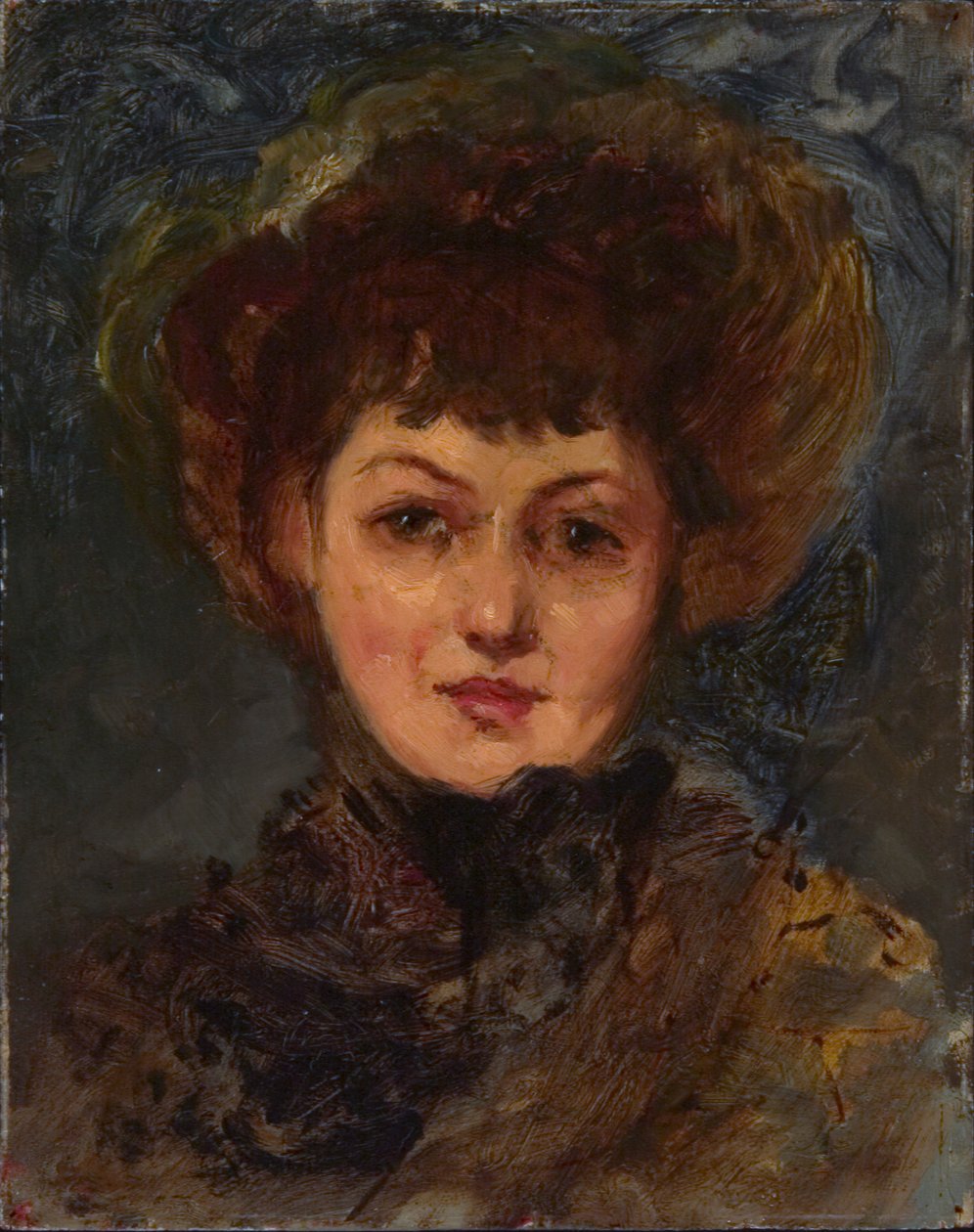 Portræt af fru John Gellatly, 1890-1897. af Eleanor Greatorex