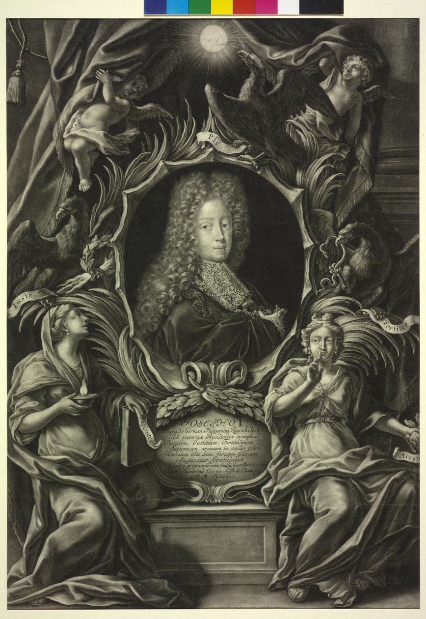 Den hellige romerske kejser Josef I af Elias Christoph Heiss