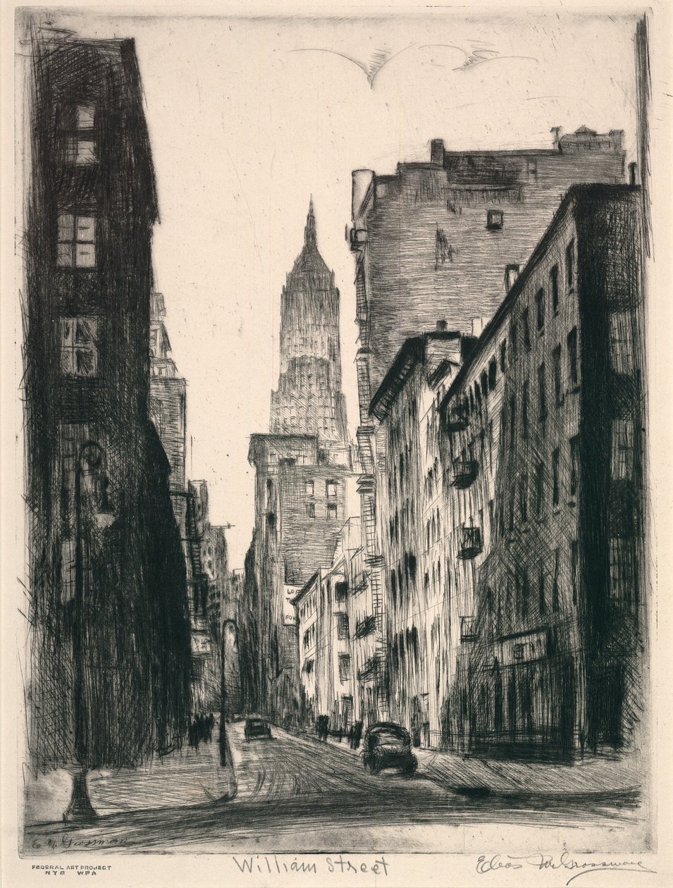 William Street af Elias M. Grossman