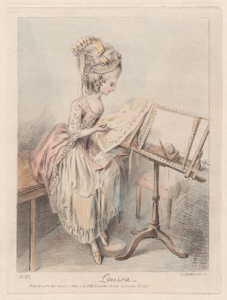 Louisa af Elias Martin