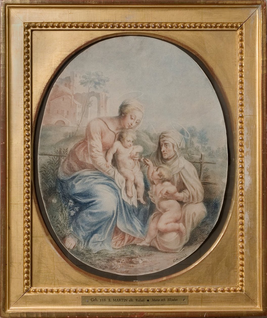 Maria und Elisabeth af Elias Martin